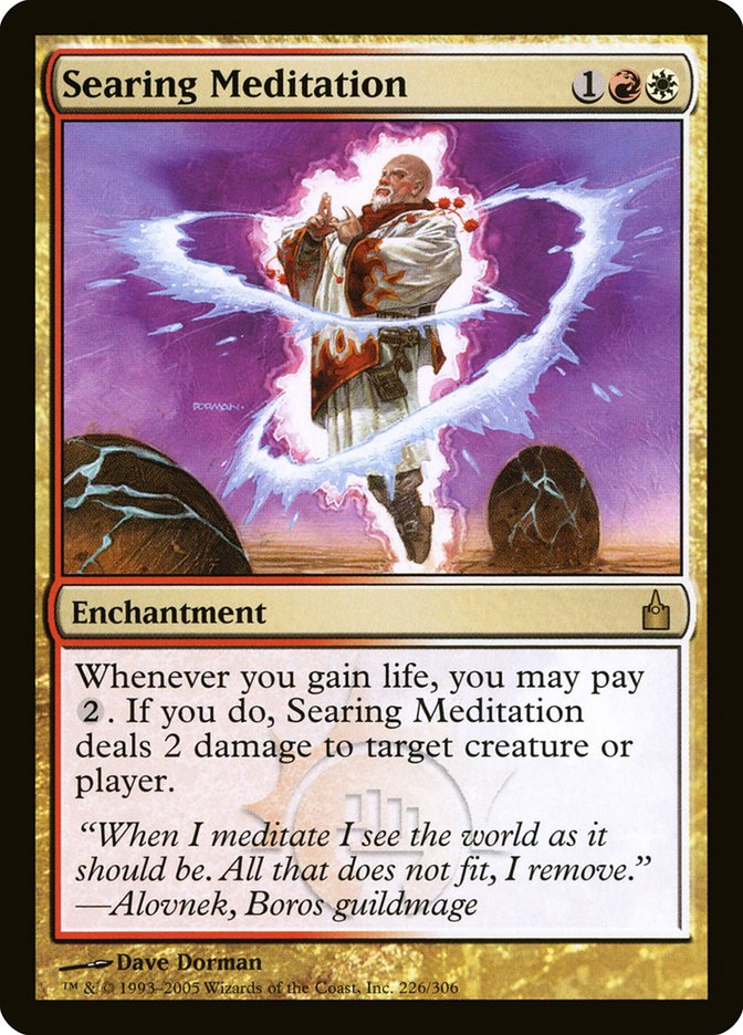 Searing Meditation [Ravnica: City of Guilds] | Game Master's Emporium (The New GME)