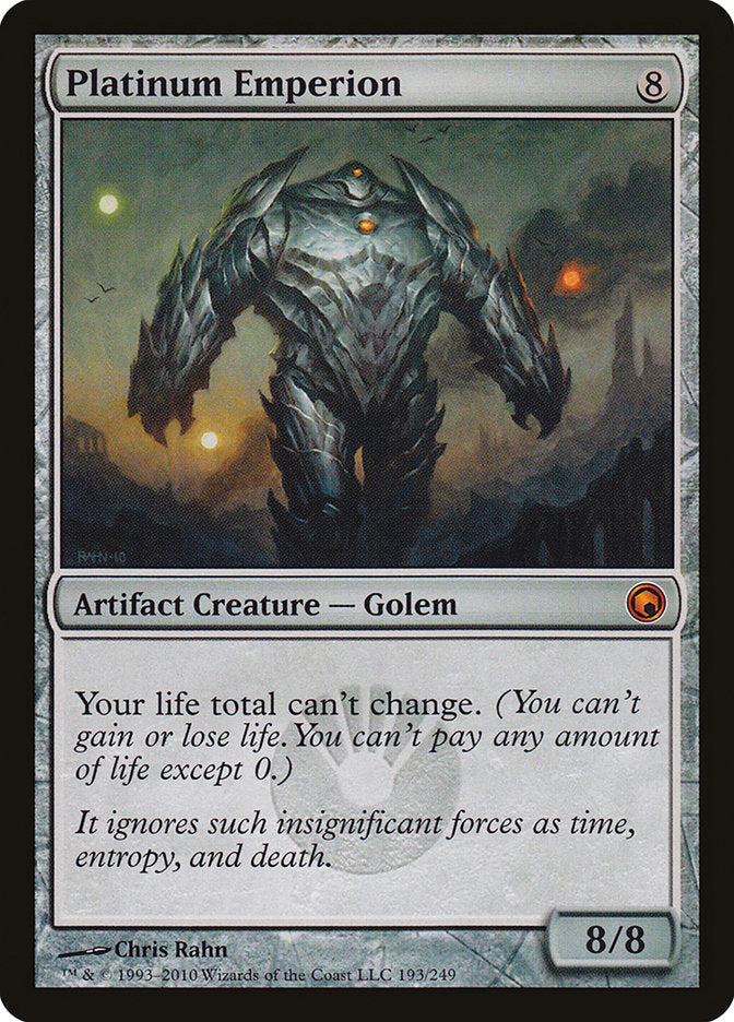 Platinum Emperion [Scars of Mirrodin] | Game Master's Emporium (The New GME)