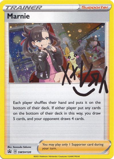 Marnie (SWSH120) [Sword & Shield: Black Star Promos] | Game Master's Emporium (The New GME)