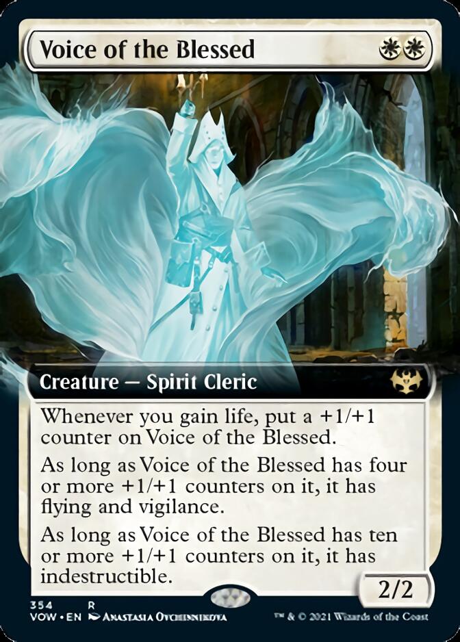 Voice of the Blessed (Extended Art) [Innistrad: Crimson Vow] | Game Master's Emporium (The New GME)