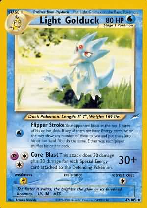 Light Golduck (47/105) [Neo Destiny Unlimited] | Game Master's Emporium (The New GME)