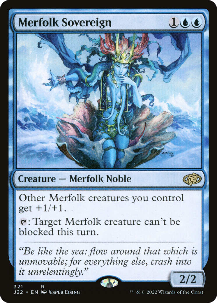 Merfolk Sovereign [Jumpstart 2022] | Game Master's Emporium (The New GME)