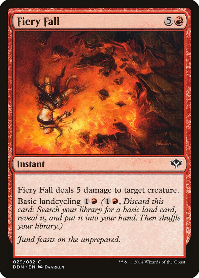 Fiery Fall [Duel Decks: Speed vs. Cunning] | Game Master's Emporium (The New GME)