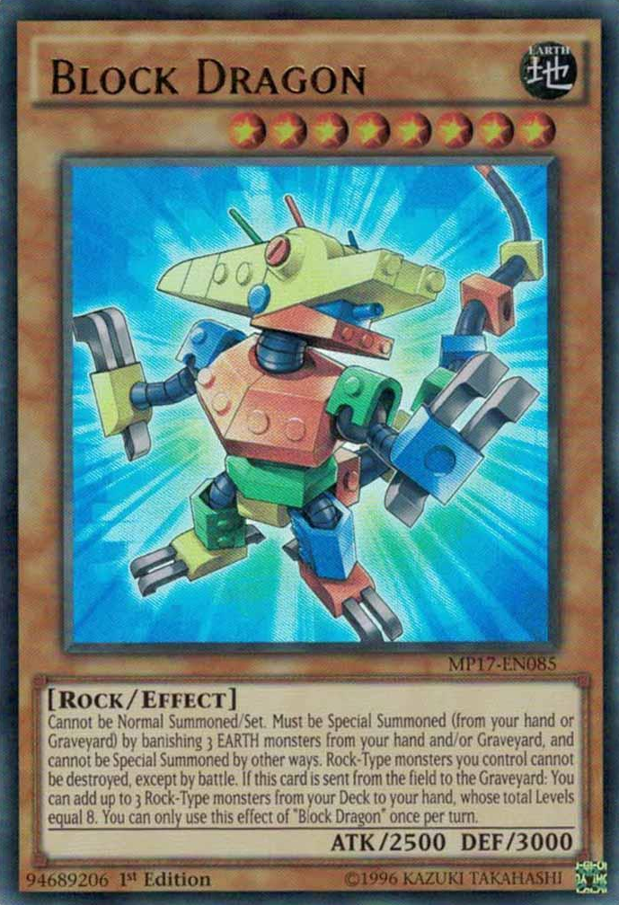 Block Dragon [MP17-EN085] Ultra Rare | Game Master's Emporium (The New GME)