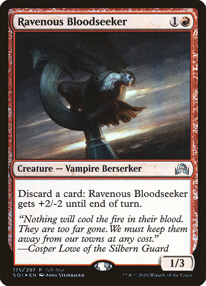 Ravenous Bloodseeker (Gift Box) [Shadows over Innistrad Promos] | Game Master's Emporium (The New GME)