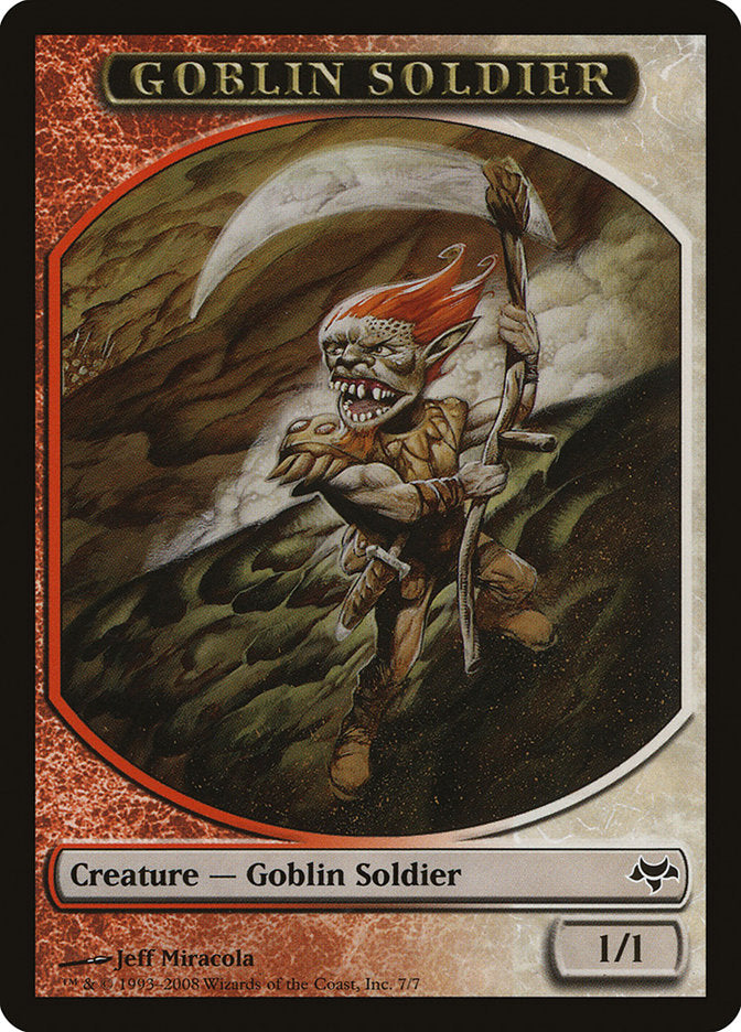 Goblin Soldier Token [Eventide Tokens] | Game Master's Emporium (The New GME)