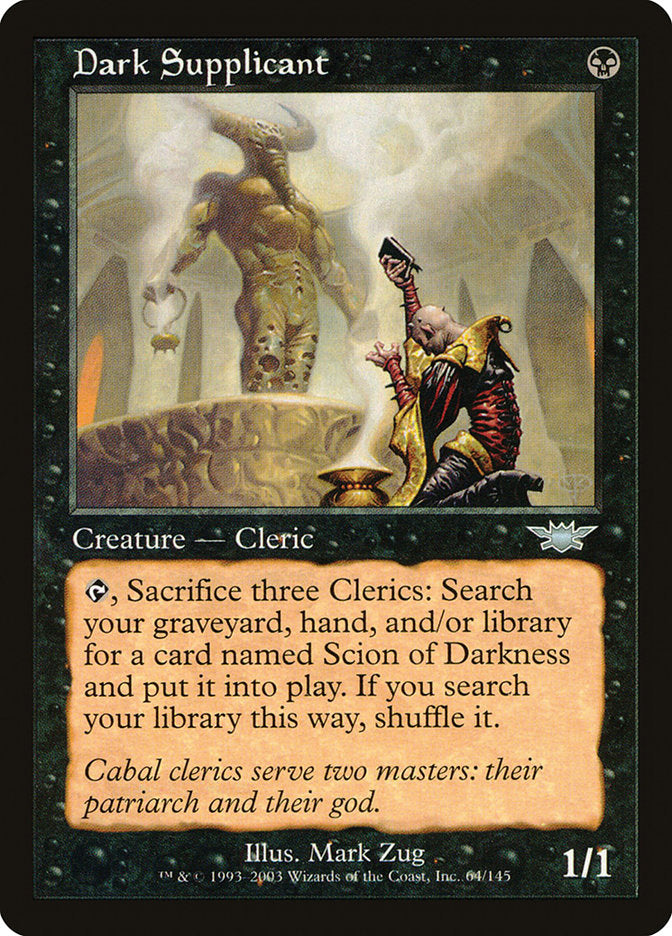 Dark Supplicant [Legions] | Game Master's Emporium (The New GME)