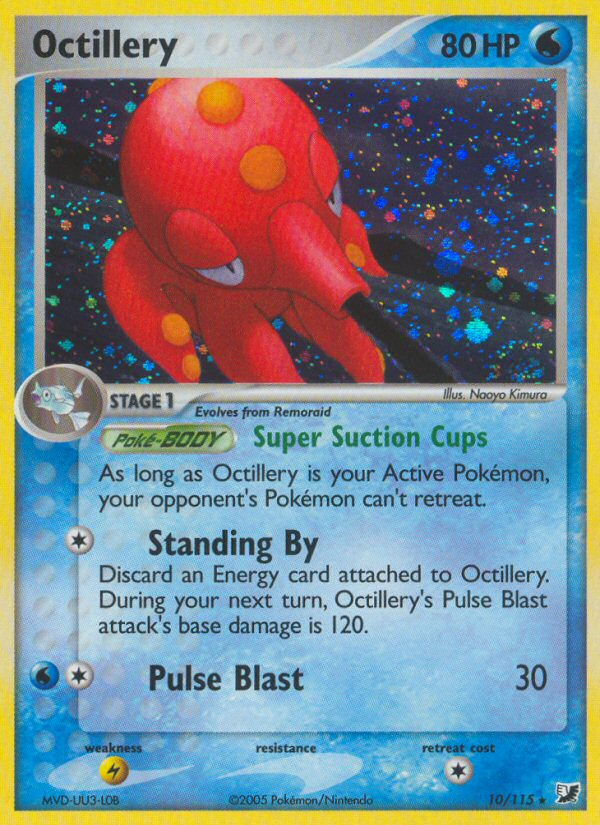 Octillery (10/115) [EX: Unseen Forces] | Game Master's Emporium (The New GME)