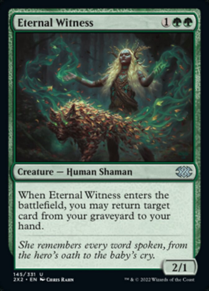 Eternal Witness [Double Masters 2022] | Game Master's Emporium (The New GME)