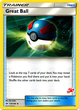 Great Ball (119/149) (Charizard Stamp #33) [Battle Academy 2020] | Game Master's Emporium (The New GME)