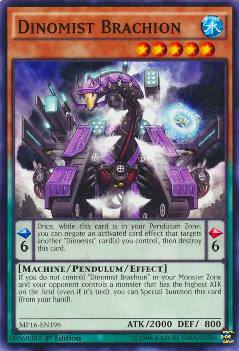 Dinomist Brachion [MP16-EN196] Common | Game Master's Emporium (The New GME)