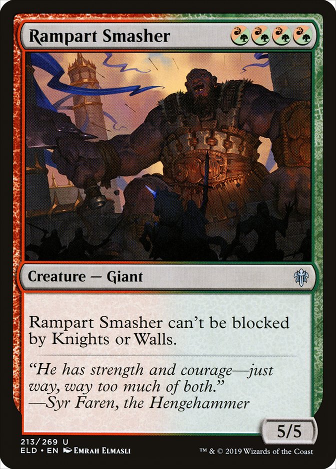 Rampart Smasher [Throne of Eldraine] | Game Master's Emporium (The New GME)