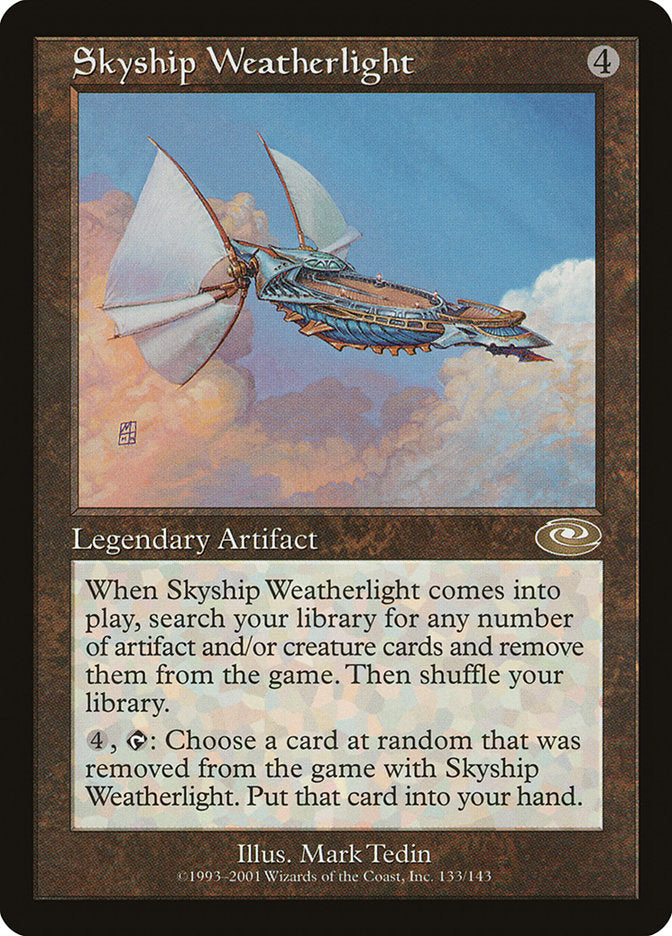 Skyship Weatherlight (Mark Tedin) [Planeshift] | Game Master's Emporium (The New GME)
