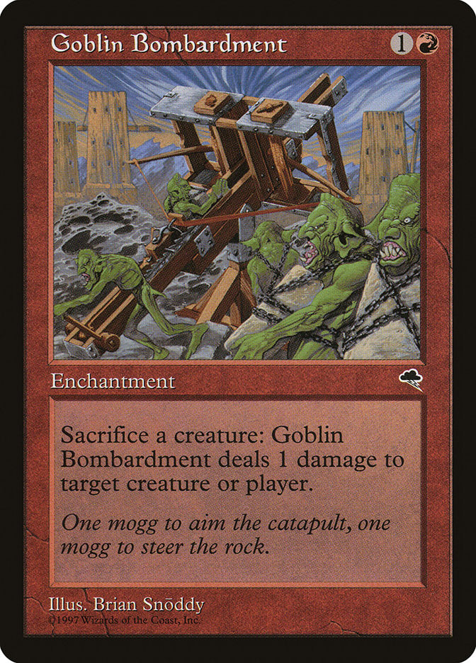 Goblin Bombardment [Tempest] | Game Master's Emporium (The New GME)