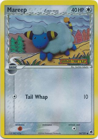 Mareep (54/101) (Delta Species) (Stamped) [EX: Dragon Frontiers] | Game Master's Emporium (The New GME)