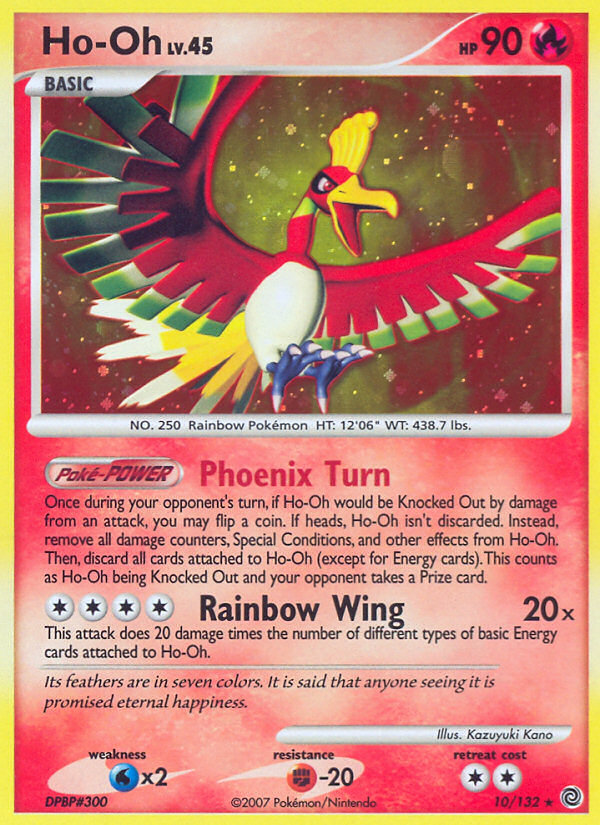 Ho-Oh (10/132) [Diamond & Pearl: Secret Wonders] | Game Master's Emporium (The New GME)