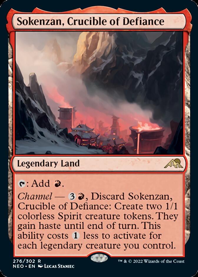 Sokenzan, Crucible of Defiance [Kamigawa: Neon Dynasty] | Game Master's Emporium (The New GME)