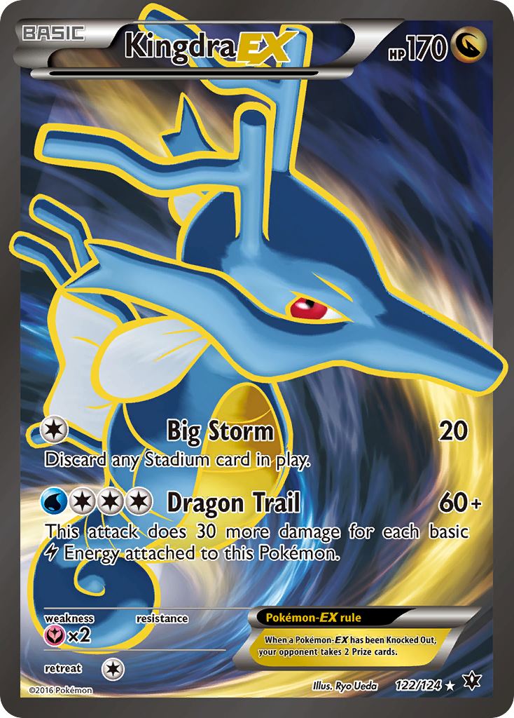 Kingdra EX (122/124) [XY: Fates Collide] | Game Master's Emporium (The New GME)