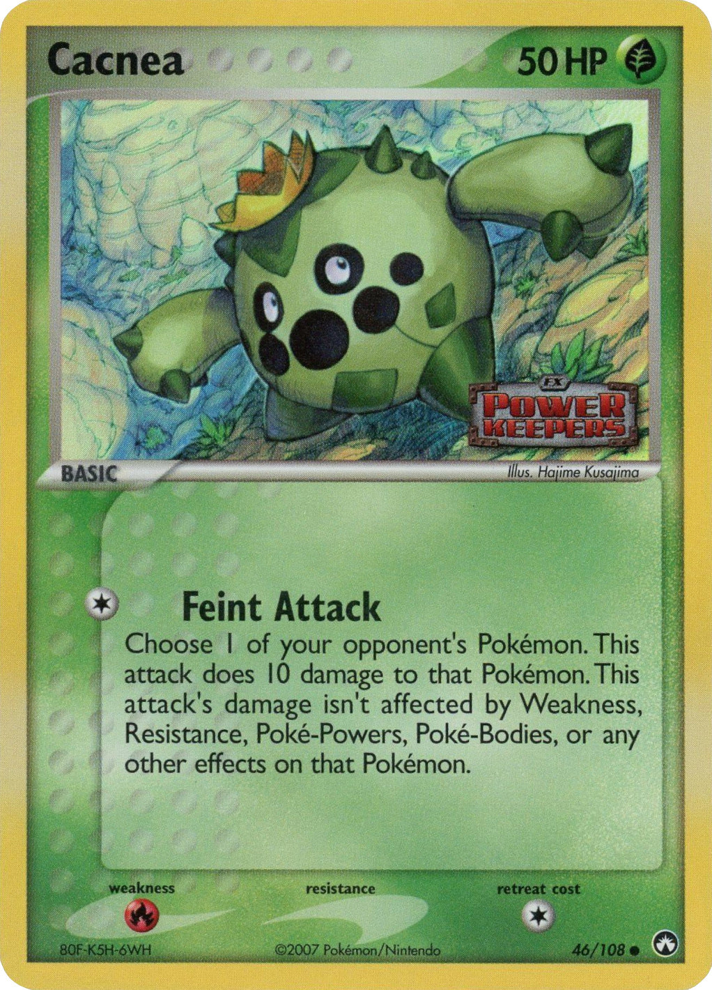 Cacnea (46/108) (Stamped) [EX: Power Keepers] | Game Master's Emporium (The New GME)