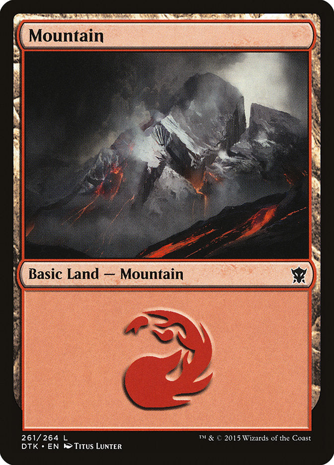 Mountain (261) [Dragons of Tarkir] | Game Master's Emporium (The New GME)