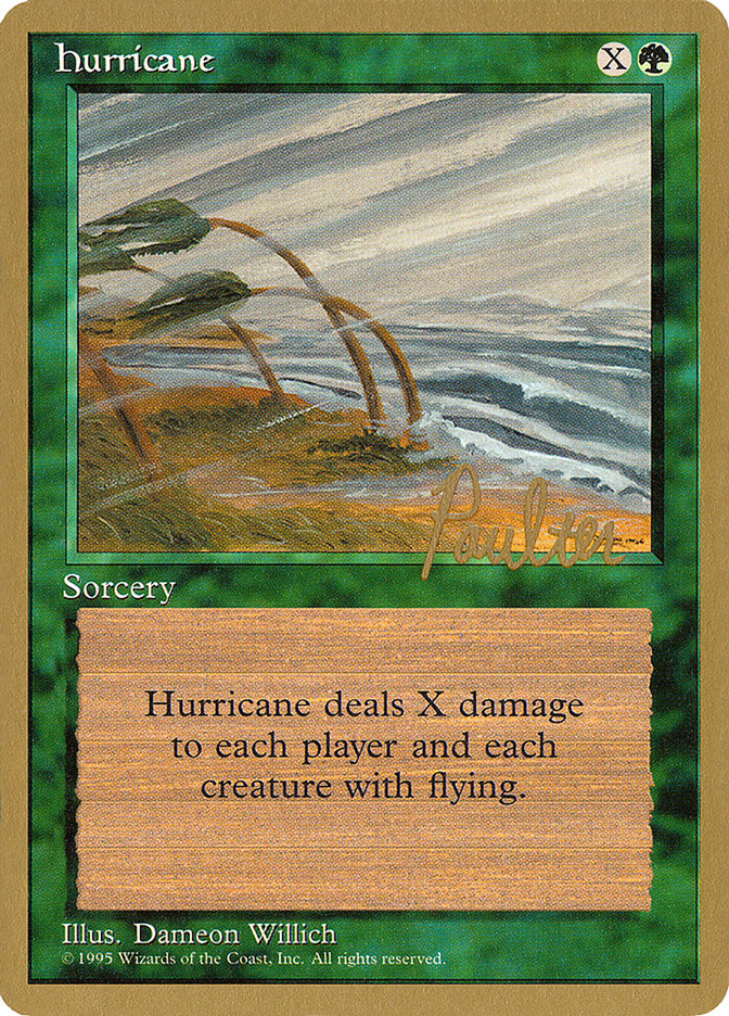 Hurricane (Preston Poulter) [Pro Tour Collector Set] | Game Master's Emporium (The New GME)