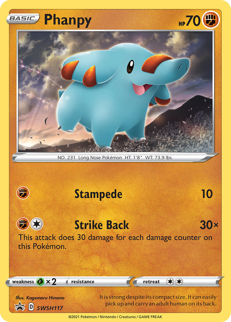 Phanpy (SWSH117) [Sword & Shield: Black Star Promos] | Game Master's Emporium (The New GME)