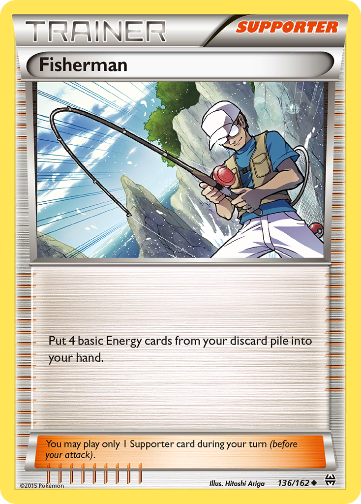 Fisherman (136/162) [XY: BREAKthrough] | Game Master's Emporium (The New GME)