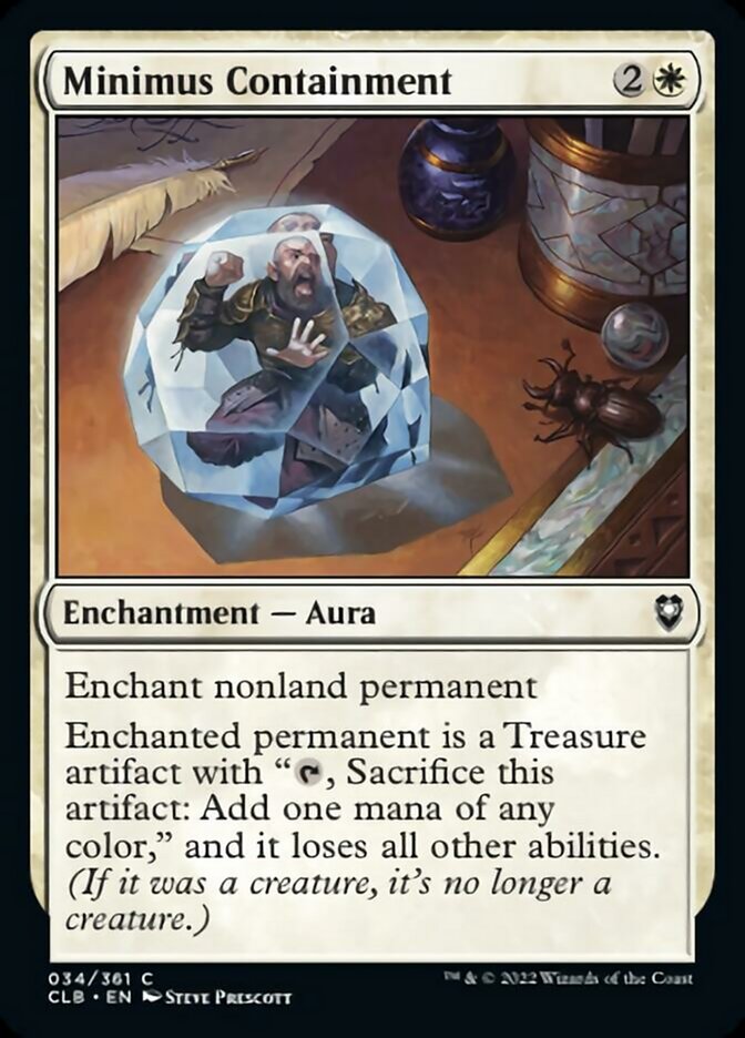 Minimus Containment [Commander Legends: Battle for Baldur's Gate] | Game Master's Emporium (The New GME)