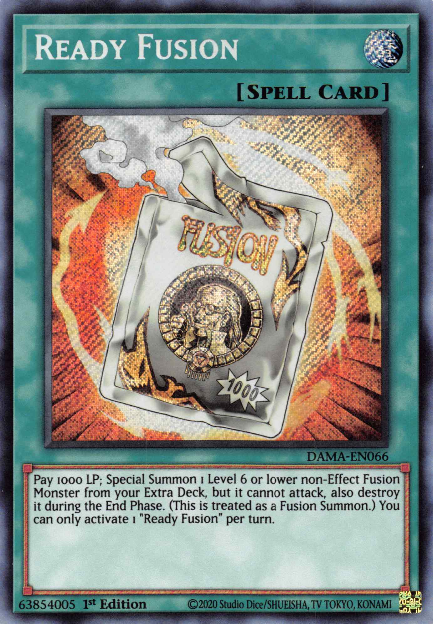 Ready Fusion [DAMA-EN066] Secret Rare | Game Master's Emporium (The New GME)