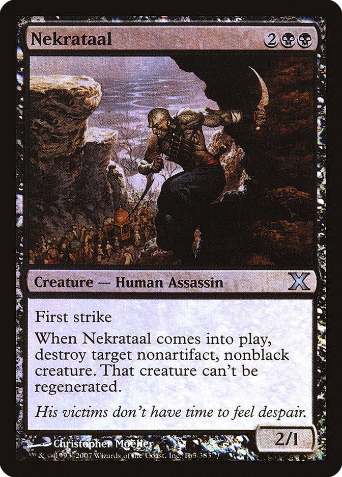 Nekrataal (Premium Foil) [Tenth Edition] | Game Master's Emporium (The New GME)