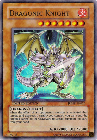 Dragonic Knight [JUMP-EN026] Ultra Rare | Game Master's Emporium (The New GME)