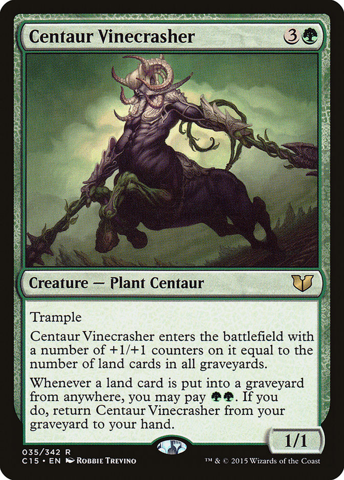 Centaur Vinecrasher [Commander 2015] | Game Master's Emporium (The New GME)