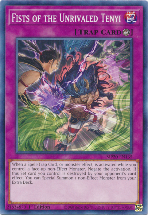 Fists of the Unrivaled Tenyi [MP20-EN135] Common | Game Master's Emporium (The New GME)