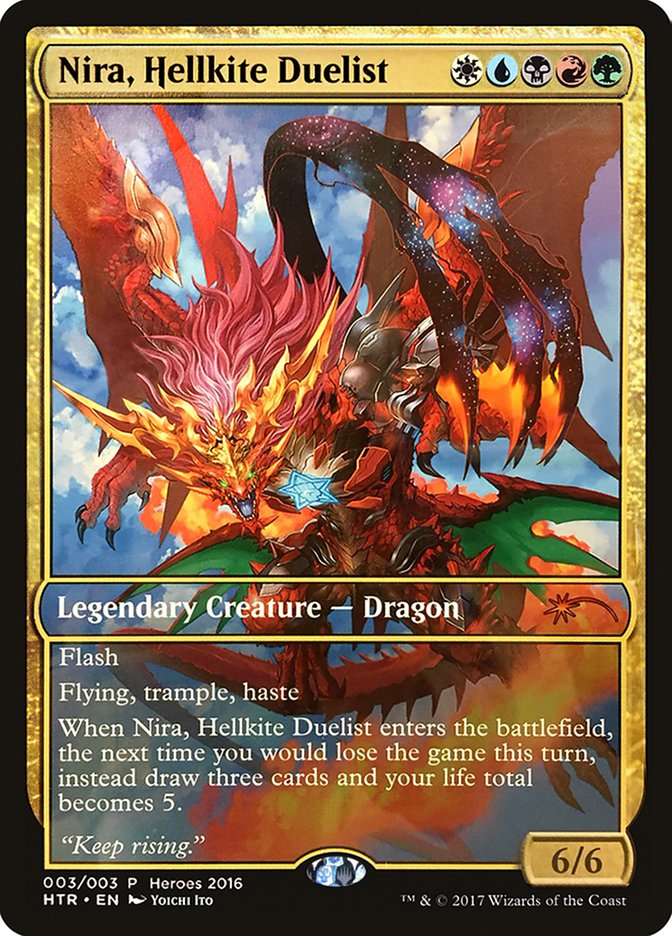 Nira, Hellkite Duelist [Heroes of the Realm] | Game Master's Emporium (The New GME)