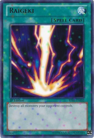 Raigeki [BP01-EN032] Starfoil Rare | Game Master's Emporium (The New GME)