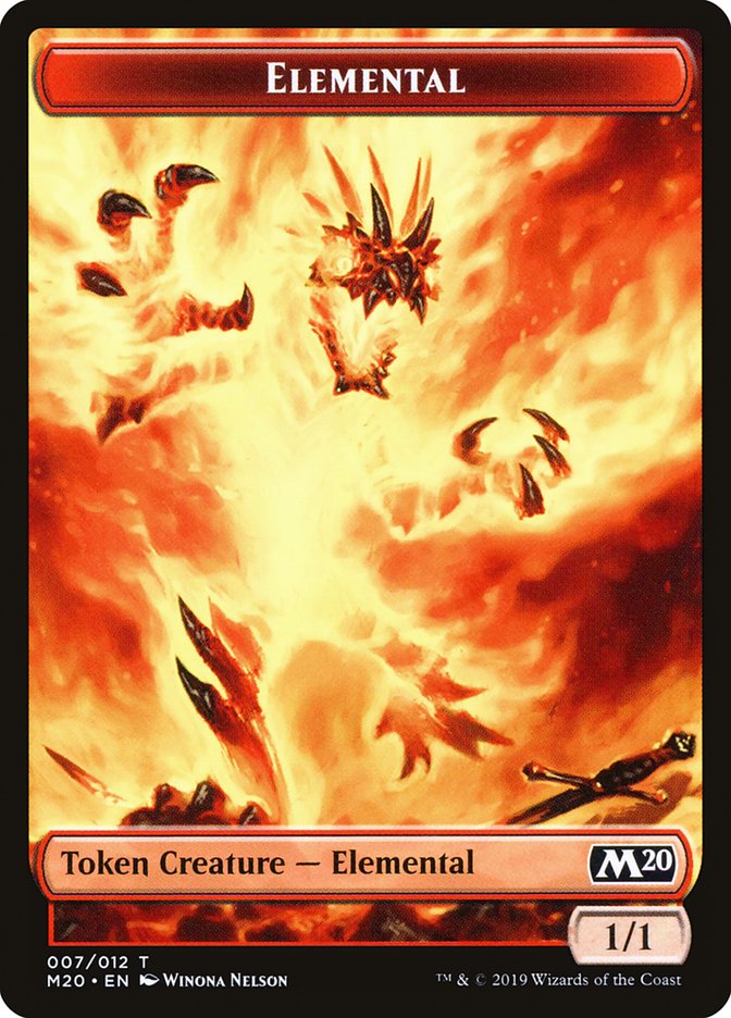 Elemental Token [Core Set 2020 Tokens] | Game Master's Emporium (The New GME)