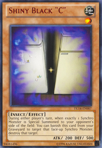 Shiny Black "C" (Red) [DL14-EN007] Rare | Game Master's Emporium (The New GME)