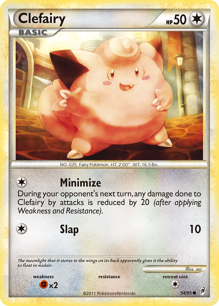 Clefairy (54/95) [HeartGold & SoulSilver: Call of Legends] | Game Master's Emporium (The New GME)