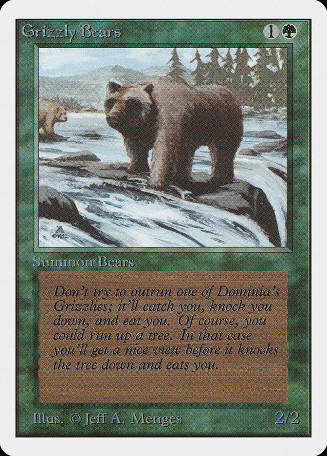 Grizzly Bears [Unlimited Edition] | Game Master's Emporium (The New GME)