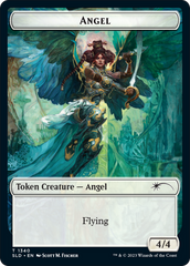 Angel // Spirit Double-Sided Token [Secret Lair Drop Series] | Game Master's Emporium (The New GME)