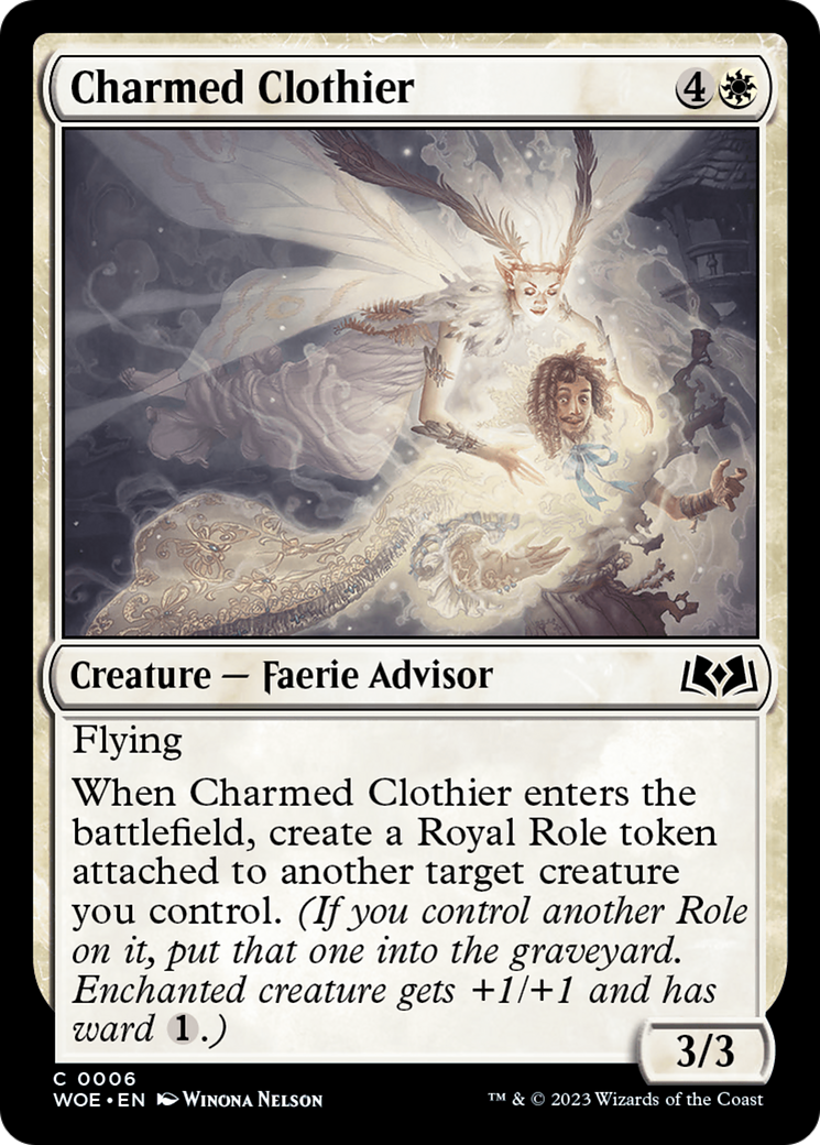 Charmed Clothier [Wilds of Eldraine] | Game Master's Emporium (The New GME)