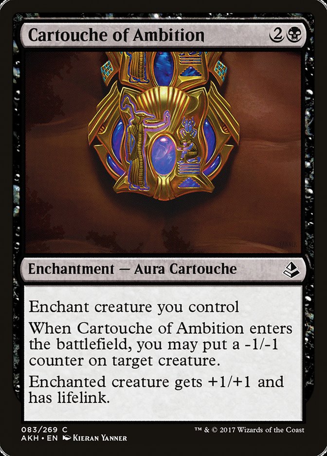 Cartouche of Ambition [Amonkhet] | Game Master's Emporium (The New GME)