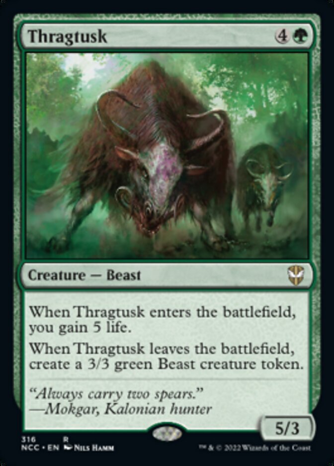 Thragtusk [Streets of New Capenna Commander] | Game Master's Emporium (The New GME)