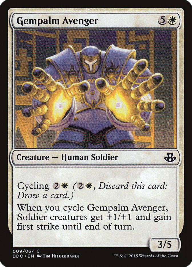 Gempalm Avenger [Duel Decks: Elspeth vs. Kiora] | Game Master's Emporium (The New GME)