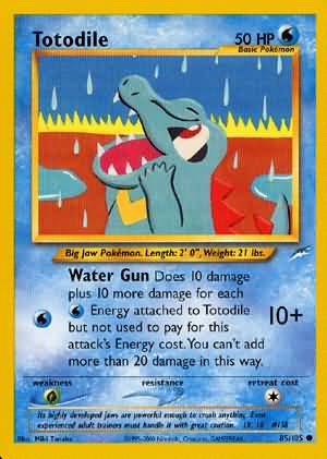 Totodile (85/105) [Neo Destiny Unlimited] | Game Master's Emporium (The New GME)