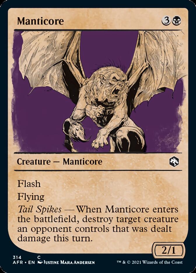 Manticore (Showcase) [Dungeons & Dragons: Adventures in the Forgotten Realms] | Game Master's Emporium (The New GME)