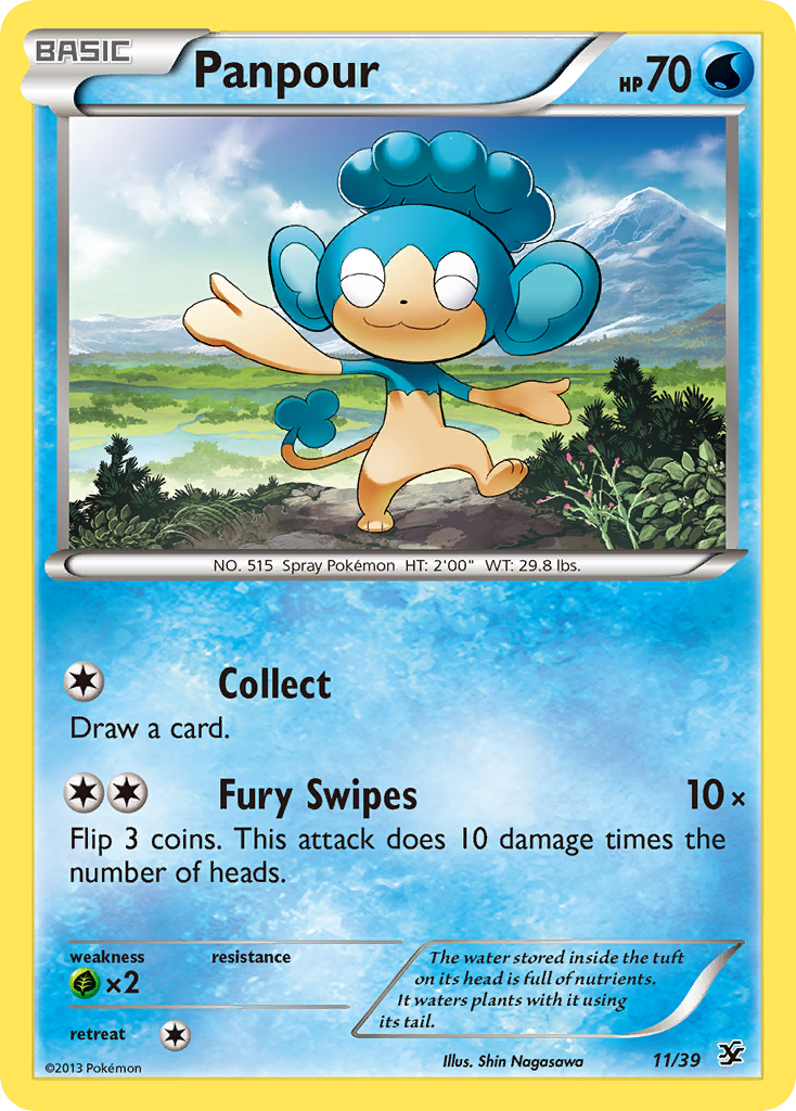 Panpour (11/39) [XY: Kalos Starter Set] | Game Master's Emporium (The New GME)