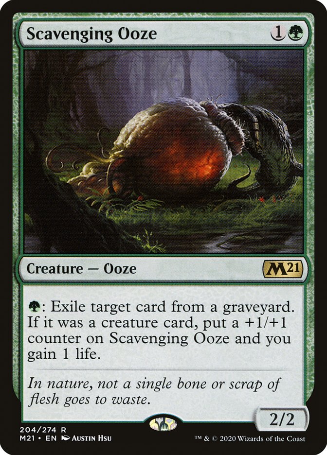 Scavenging Ooze [Core Set 2021] | Game Master's Emporium (The New GME)