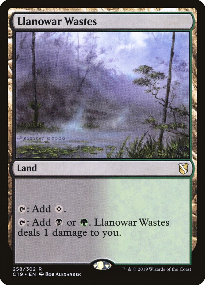 Llanowar Wastes [Commander 2019] | Game Master's Emporium (The New GME)