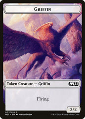 Bird // Griffin Double-Sided Token [Core Set 2021 Tokens] | Game Master's Emporium (The New GME)